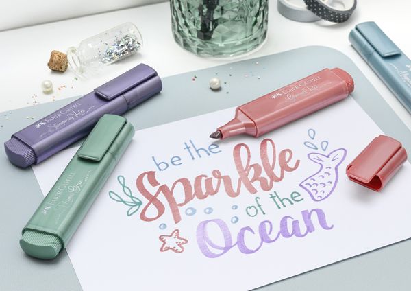 Faber-Castell Textmarker Textliner 46 Metallic 8er Set