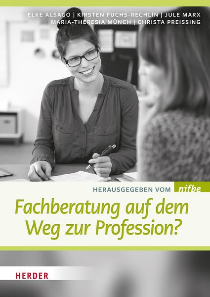 Produktbild: Fachberatung auf dem Weg zur Profession?