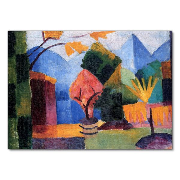 Produktbild: Lais Puzzle August Macke - Garten am Thuner See 1000 Teile