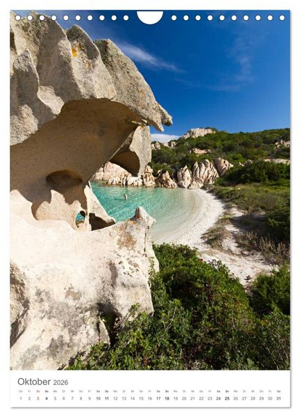 Produktbild: Sardinien (Wandkalender 2026 DIN A4 hoch), CALVENDO Monatskalender
