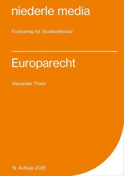 Produktbild: Europarecht - 2025