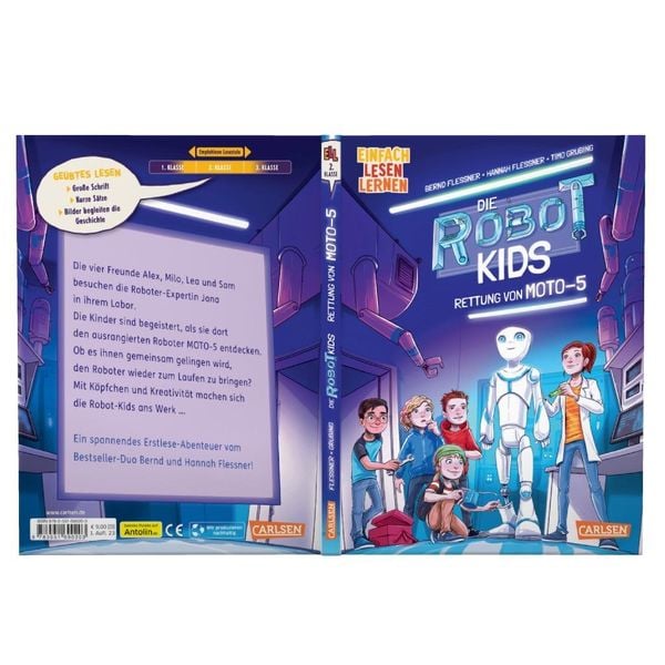 Produktbild: Die Robot-Kids: Rettung von Moto-5