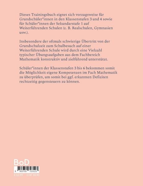 Produktbild: Erfolgreicher &Uuml;bertritt von der Grundschule zur Weiterf&uuml;hrenden Schule