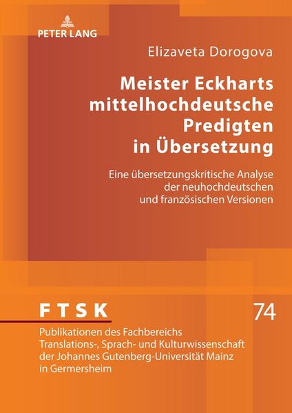Produktbild: Meister Eckharts mittelhochdeutsche Predigten in &Uuml;bersetzung