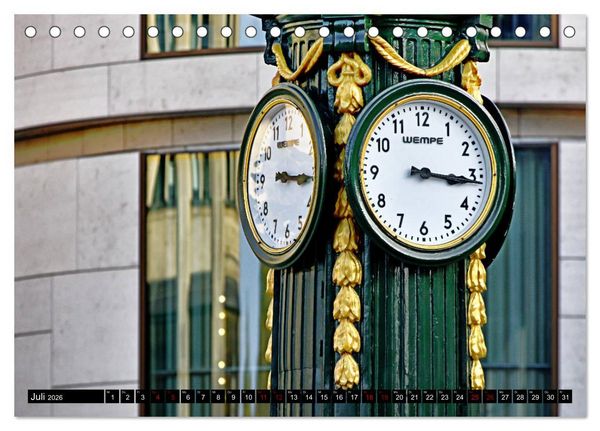 Produktbild: D&uuml;sseldorf - 300mm Perspektiven (Tischkalender 2026 DIN A5 quer), CALVENDO Monatskalender