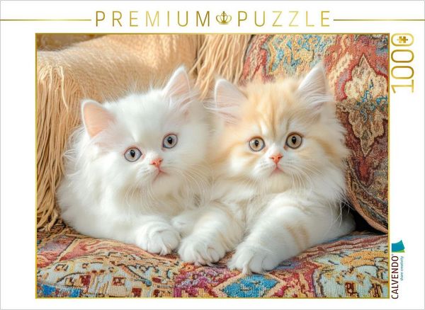 CALVENDO Puzzle Katzenkinder | 1000 Teile Lege-Größe 64x48cm Foto-Puzzle für glückliche Stunden