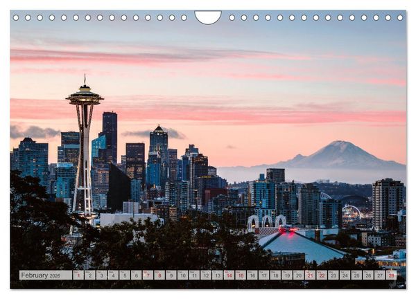Produktbild: World Cities - Iconic skylines and sights (Wall Calendar 2026 DIN A4 landscape), CALVENDO 12 Month Wall Calendar