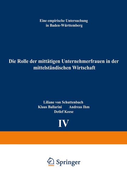 Produktbild: Die Rolle der mitt&auml;tigen Unternehmerfrauen in der mittelst&auml;ndischen Wirtschaft