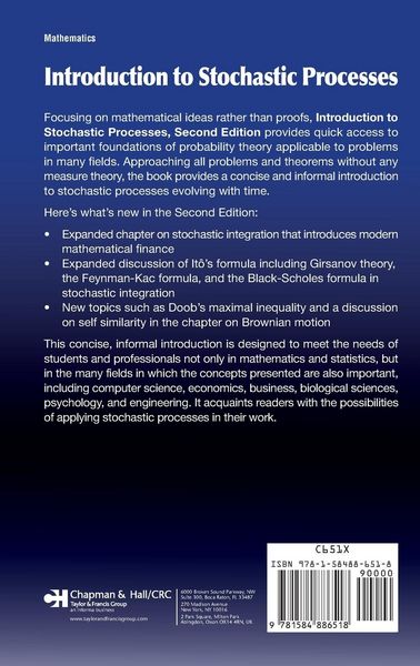 Produktbild: Introduction to Stochastic Processes
