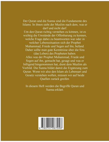 Produktbild: Quran & Sunna
