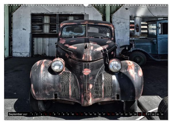 Produktbild: Florida Junk Cars (hochwertiger Premium Wandkalender 2027 DIN A2 quer), Kunstdruck in Hochglanz