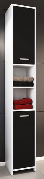 Produktbild: Holz Badm&ouml;bel Bad Hochschrank Badschrank Zalo