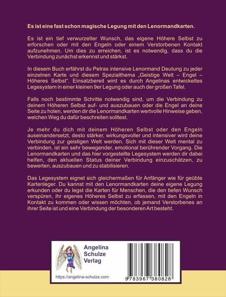 Produktbild: Lenormand Deutung geistige Welt &bdquo;Verbindung mit den Engeln, H&ouml;heres Selbst oder Jenseitskontakt&ldquo;