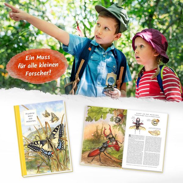 Produktbild: Tr&ouml;tsch Sachbuch Die gro&szlig;artige Welt der Insekten