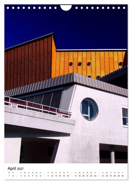 Produktbild: Philharmonie und Kammermusiksaal Berlin (Wandkalender 2027 DIN A4 hoch), CALVENDO Monatskalender