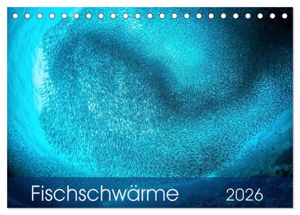 Produktbild: Fischschw&auml;rme (Tischkalender 2026 DIN A5 quer), CALVENDO Monatskalender