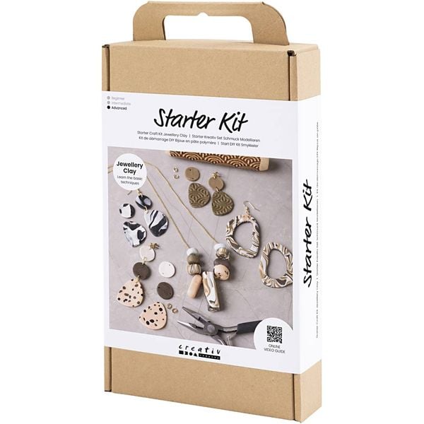 Produktbild: Creativ Company DIY Sets Modellieren Starter Kreativ Set Schmuck Modellieren, Jewellery, Kreativ Box