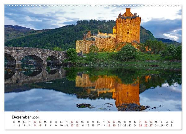 Produktbild: Von Cornwall nach Schottland (Wandkalender 2026 DIN A2 quer), CALVENDO Monatskalender
