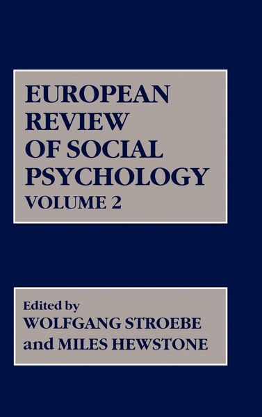 Produktbild: European Review of Social Psychology V 2
