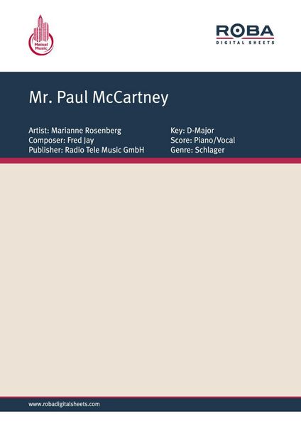 Produktbild: Mr. Paul McCartney