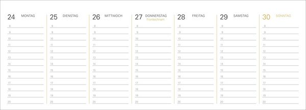 Produktbild: Eine Reise um die Welt Premium-Tischplaner 2027 - Wochenkalender mit 53 Fotografien