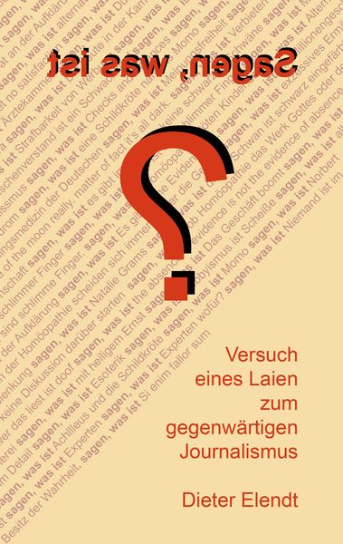 Produktbild: Sagen, was ist?
