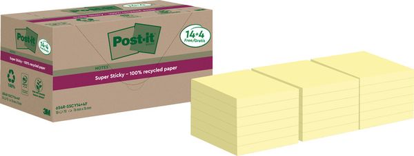 Produktbild: Super Sticky 654 Recycl. 14+4