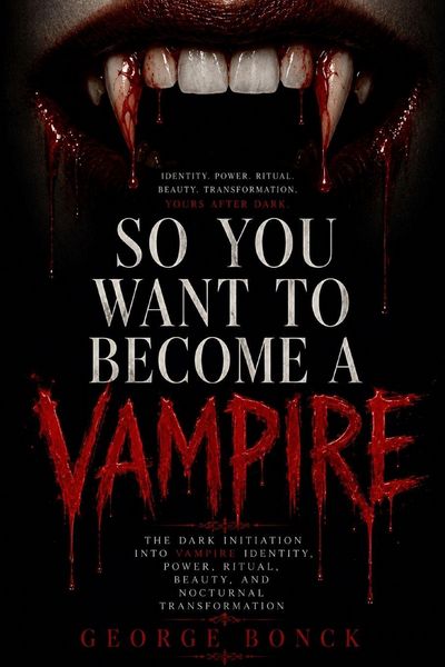 Produktbild: SO YOU WANT TO BECOME A VAMPIRE