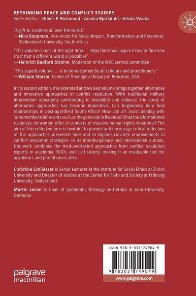 Produktbild: Alternative Approaches in Conflict Resolution