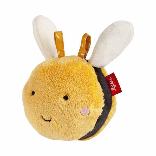 Produktbild: sigikid 42902 - Baby Aktiv Spielball Biene, Pl&uuml;sch 9 cm, Babyspielzeug