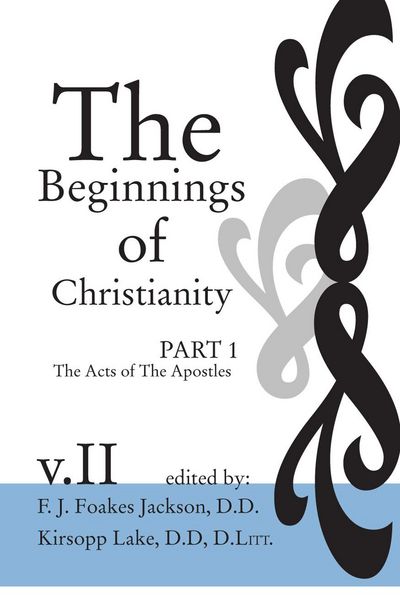 Produktbild: The Beginnings of Christianity: The Acts of the Apostles