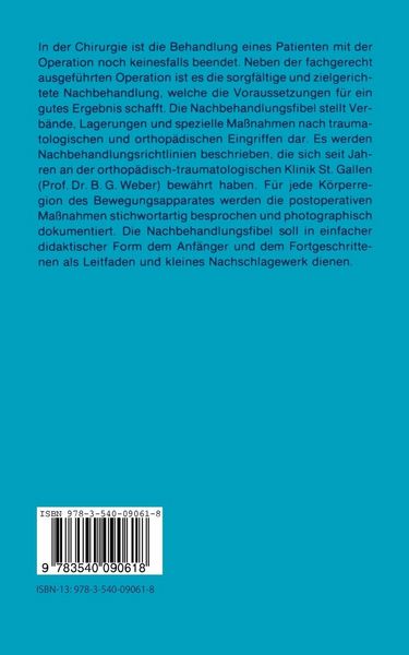 Produktbild: Nachbehandlungsfibel