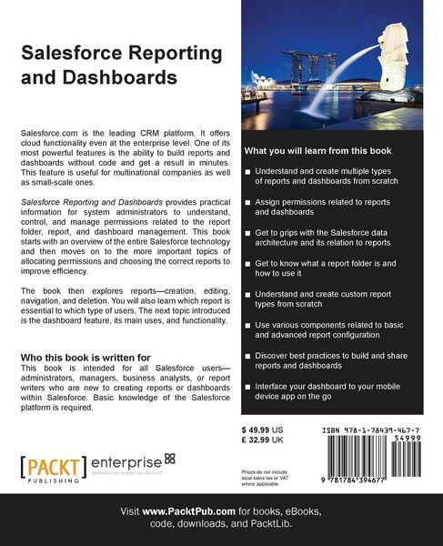 Produktbild: Salesforce Reporting and Dashboards