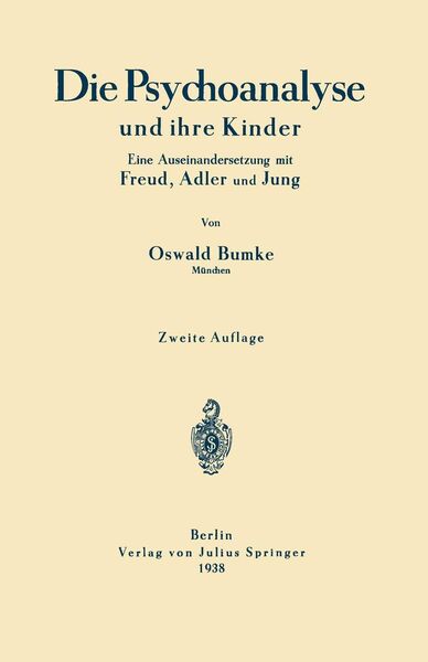 Produktbild: Die Psychoanalyse und ihre Kinder
