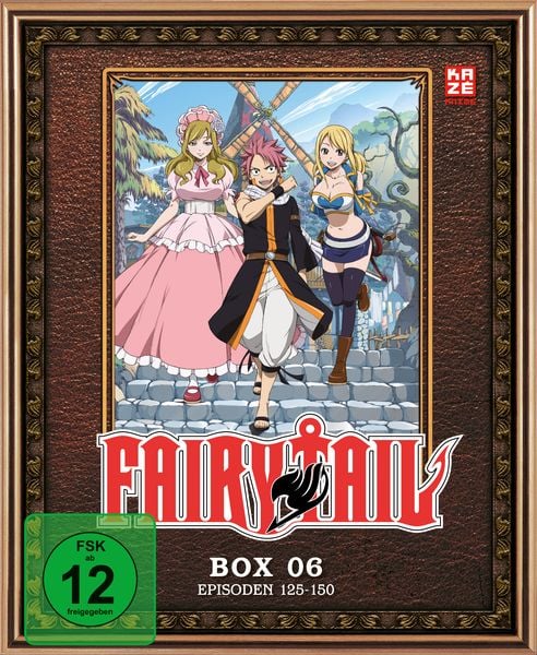 Produktbild: Fairy Tail - TV-Serie - Blu-ray Box 6 (Episoden 125-149) [3 BRs]