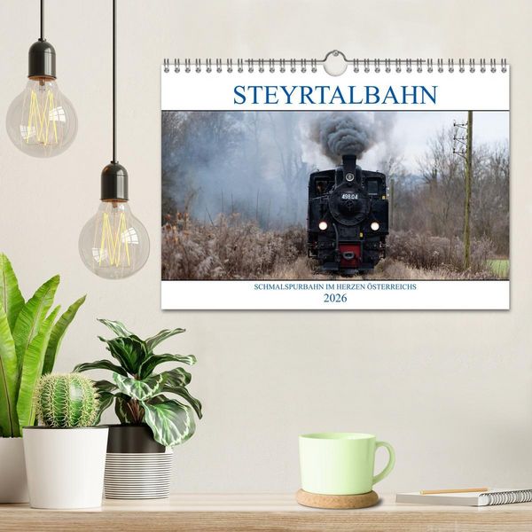 Produktbild: Steyrtalbahn (Wandkalender 2026 DIN A4 quer), CALVENDO Monatskalender