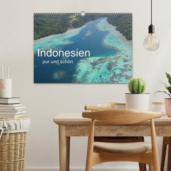 Produktbild: Indonesien pur und sch&ouml;n (Wandkalender 2026 DIN A3 quer), CALVENDO Monatskalender