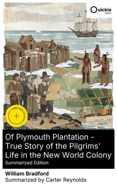 Produktbild: Of Plymouth Plantation - True Story of the Pilgrims' Life in the New World Colony (Summarized Edition)