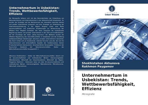 Produktbild: Akhunova, S: Unternehmertum in Usbekistan: Trends, Wettbewer