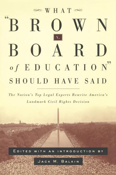 Produktbild: What Brown V. Board of Education Should Have Said