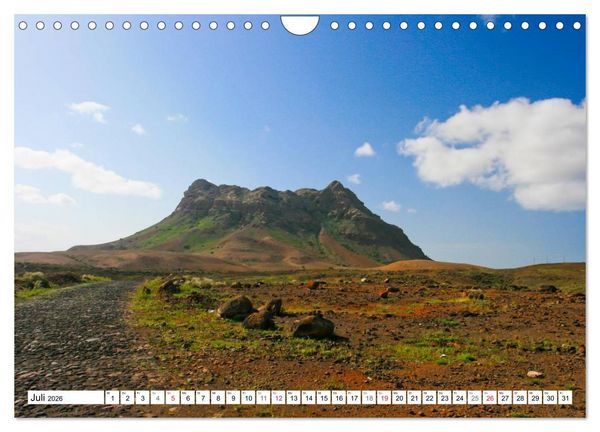 Produktbild: Boa Vista - Kapverden. Die Gem&uuml;tliche (Wandkalender 2026 DIN A4 quer), CALVENDO Monatskalender