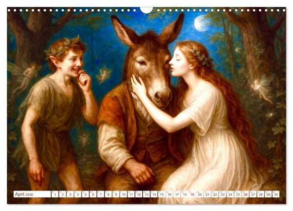 Produktbild: William Shakespeare (Wandkalender 2026 DIN A3 quer), CALVENDO Monatskalender