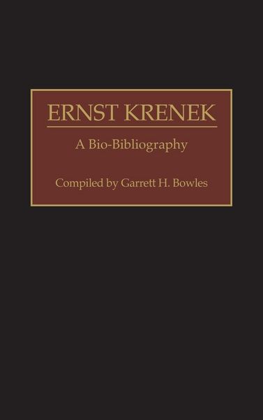 Produktbild: Ernst Krenek