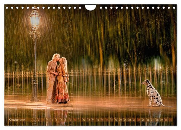 Produktbild: Pluviophil - Verr&uuml;ckt nach Regen (Wandkalender 2027 DIN A4 quer), CALVENDO Monatskalender