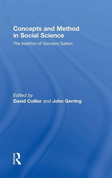 Produktbild: Concepts and Method in Social Science