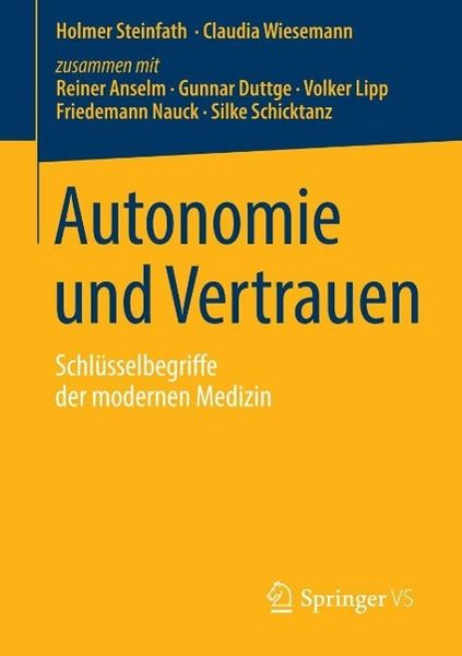 Produktbild: Autonomie und Vertrauen