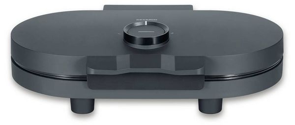 Produktbild: Severin WA 2118 Waffeleisen Kontrollleuchte, klappbar Schwarz