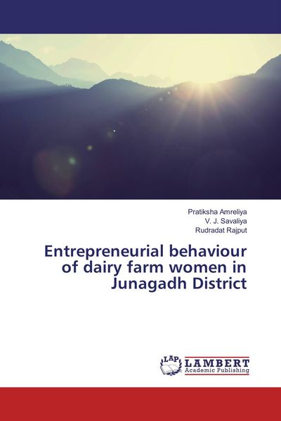 Produktbild: Entrepreneurial behaviour of dairy farm women in Junagadh District
