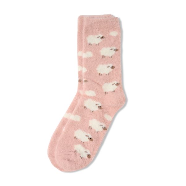 Socken "Rosa Schäfchen", Gr. 31-35