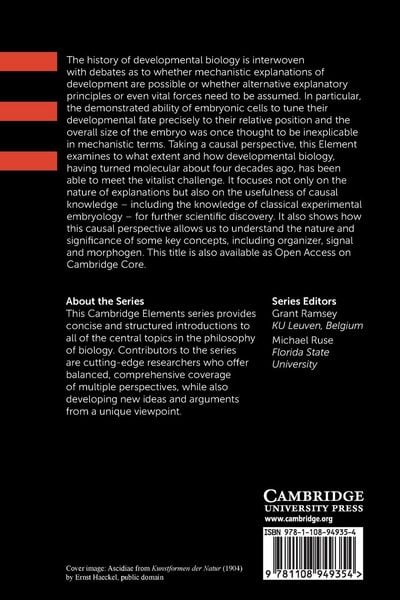 Produktbild: Philosophy of Developmental Biology